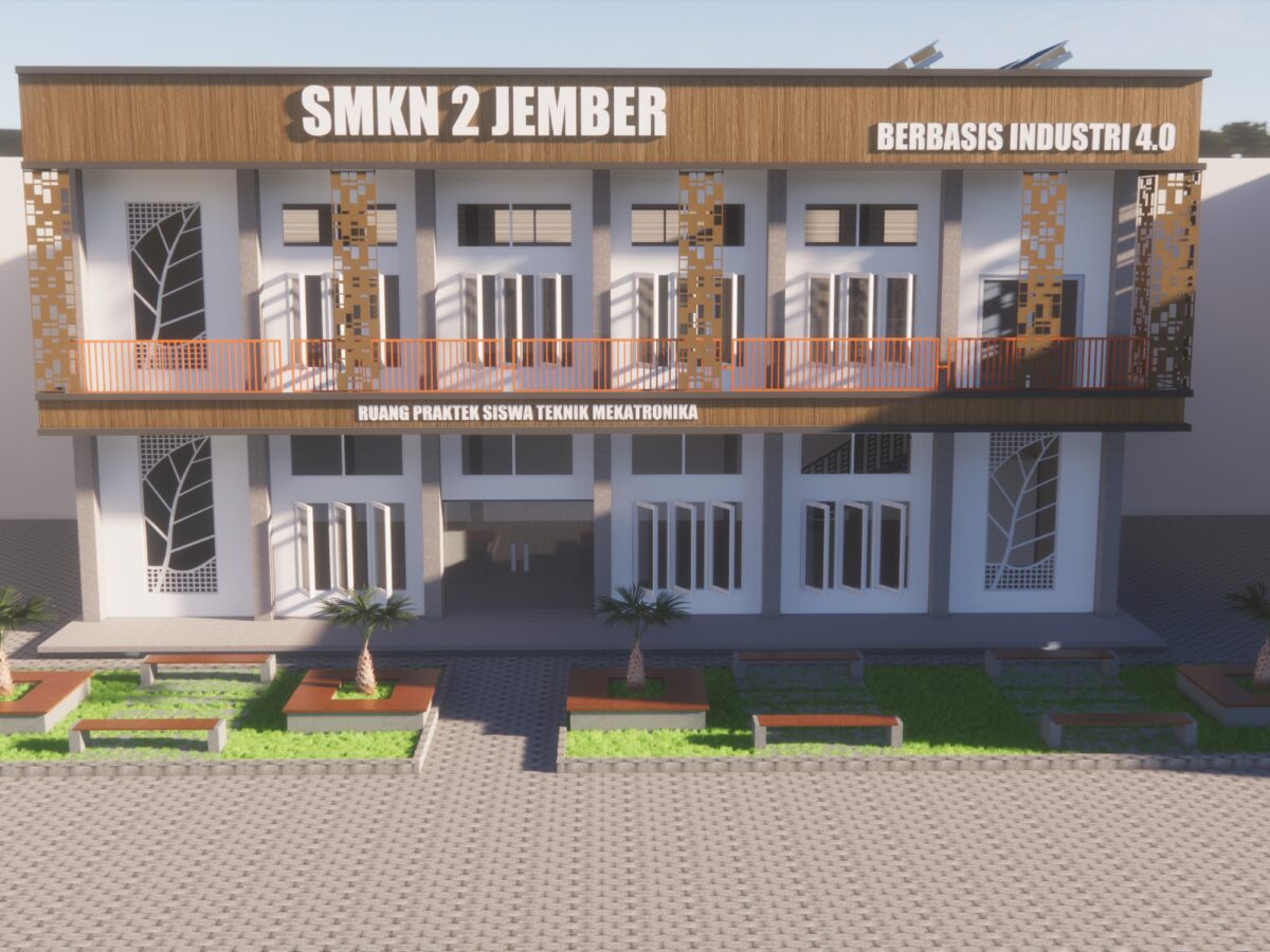 perencanaan gedung mekatronika smkn 2 jember