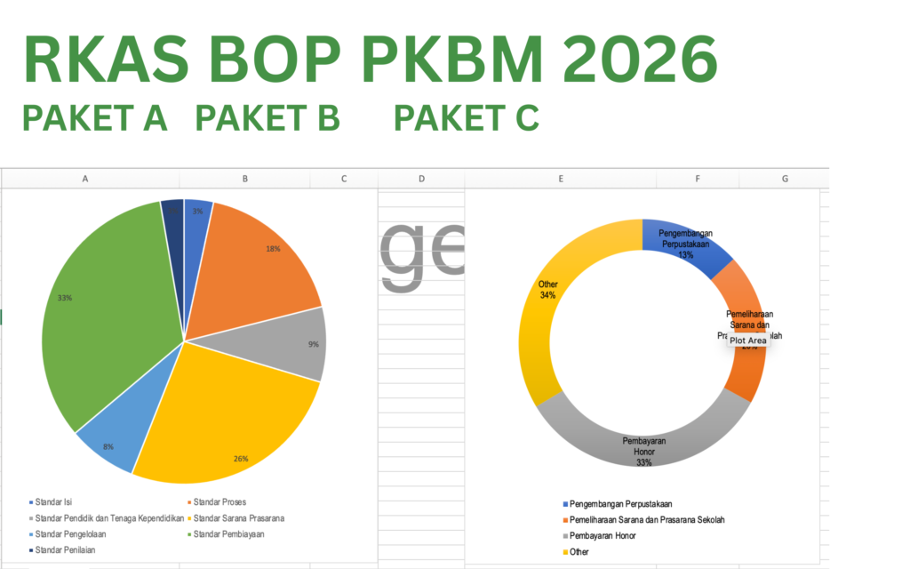 Contoh RKAS BOP PKBM 2026 Excel